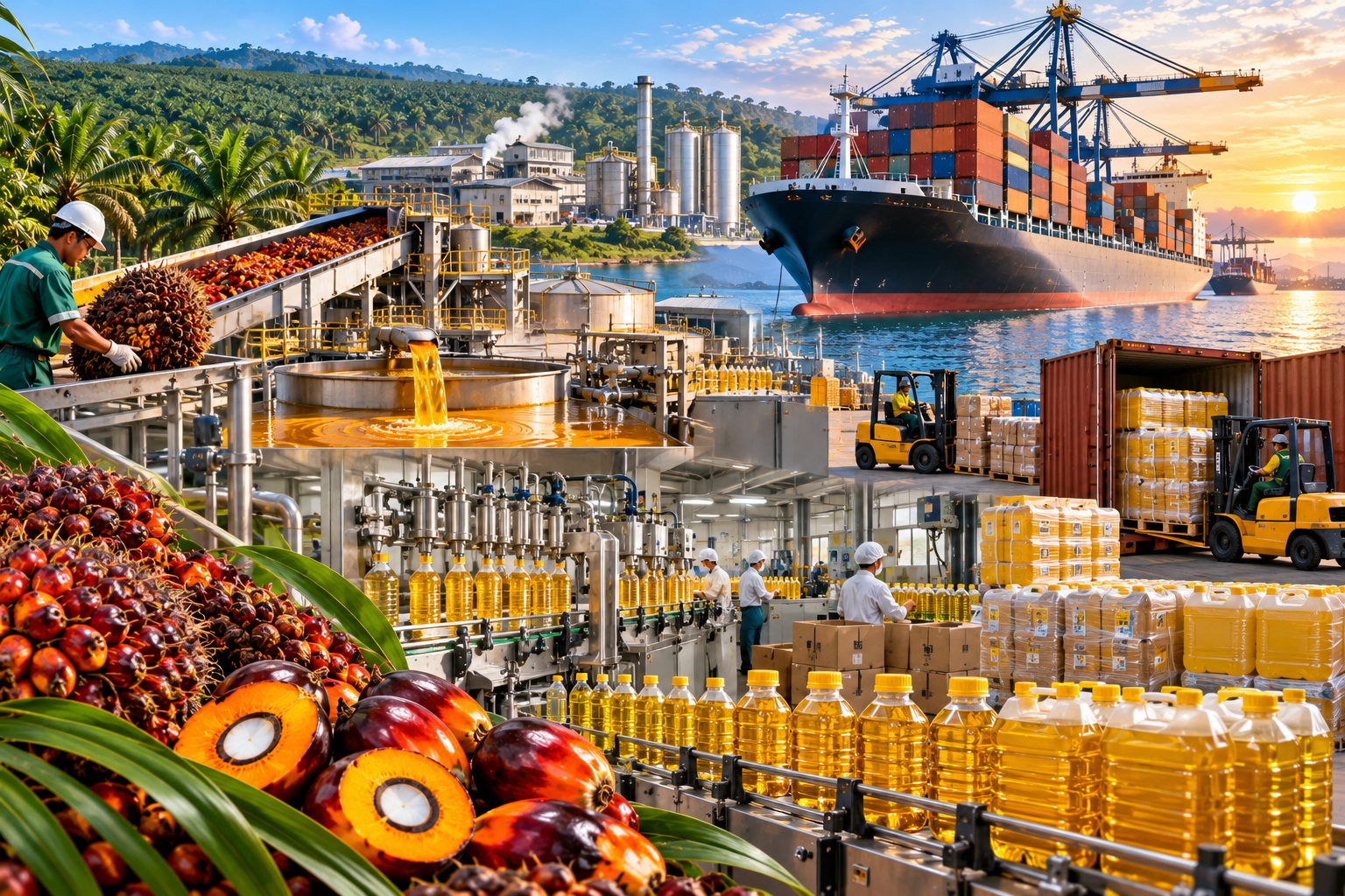 Indonesian Palm Oil: Quality, Applications, and Import